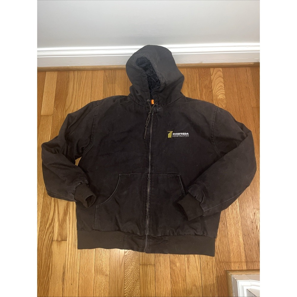 CornerStone‎ Port Authority DETRIOT STYLE Zip Jacket Men's L, Embroidered Logo
